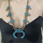 Vintage Faux Turquoise Silver Photo 2