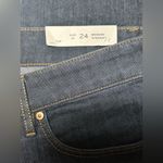 Loft Plus Size Modern Straight Jeans Dark Blue Classic Women’s Size 24 New Photo 8