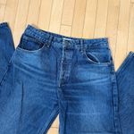 ZARA  Straight / Wide Leg Denim Jeans Classic Blue Size 10 Photo 2