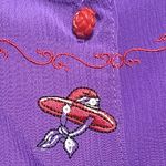 Ladies' Napa Valley Blouse (L) Purple Size L Photo 3