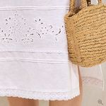 J.Crew  Eyelet midi dress in linen-cotton blend Photo 1