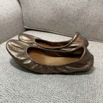 Tieks  Metallic Gold Foldable Ballet Flat Size 8 Photo 3