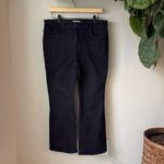 Madewell Black Curvy Kickout Crop Jeans Photo 2