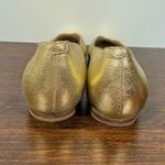Marc Fisher Analia Leather Gold Metallic Ballet Flats Size 8 Photo 2
