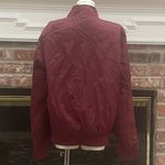 Prince + Fox maroon red athletic windbreaker jacket / S / Excellent condition Purple Photo 6
