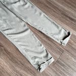 Thread + Supply Paper Bag Tie Waist Pants Sage Straight Leg Tan Khaki Beige S Photo 10