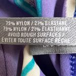 Aerie  Strappy Purple Striped Bikini Top - Size Small - EUC Photo 5