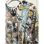 Sanrio Hello Kitty and Friends All Over Print Medium T Shirt White Multi Color Medium Photo 1