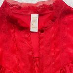 Vintage NWT Luxurious Scarlet Women's Robe Red Photo 1