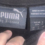 PUMA by Rihanna Black Cropped Sweatshirt with Lace Trim M Size M Photo 2