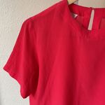 Vintage Bethany beautiful coral 100% silk blouse Pink Size M Photo 1