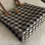 Spartina 449 Houndstooth Tote Bag in Black and Tan Photo 1