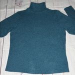 Valerie Stevens  Deep Teal Turtleneck Sweater size L Photo 3