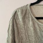 Barefoot Dreams Malibu Collection Gray Pullover Sweater Women's size Medium Photo 2