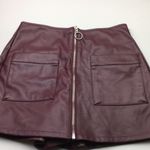 Forever 21  ladies leather  shorts S Photo 2