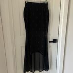 KILLSTAR  NWT High Low Moon Star Mesh Maxi Skirt Serenade of Shadows Photo 3