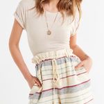Urban Outfitters striped paper bag shorts Photo 0