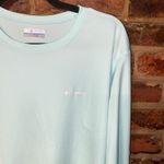 Columbia Aqua Blue Long Sleeve Graphic Omni-Shade Top Women's Size 2X Photo 1
