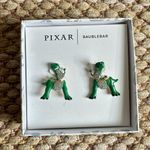 BaubleBar |Pixar Green Dinosaur Earrings Brand new. Toy Story Rex Photo 0