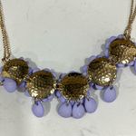 Super Cute Lavender Flower Necklace Purple Photo 4