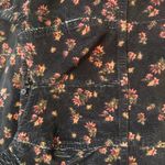 SO  Black Mini Dress with Floral Design Photo 6