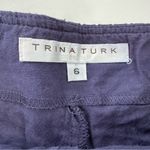 Trina Turk Cotton Eyelet Lace Union Shorts Navy Size 6 Photo 7