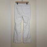 Judy Blue ‎ White Flare Jeans 13/31 High Rise Button Fly Pocket Detail Stretch Photo 4