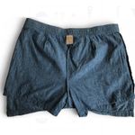 White Stag  Skirt Women's Size 16 Blue Adjustable Waist Casual Photo 7