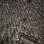 PacSun  Hooded Full-Zip Cropped Denim Jean Jacket Women’s Medium Fur Hood Photo 1