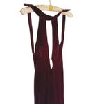 Red Velvet Plunging V Photo 4