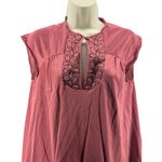 Vanity Fair Vintage  Rose Metallic Nightgown Womens Small Photo 1