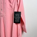 Tuckernuck Callahan Crepe Peach Shirt Mini Dress Long Sleeves XL NEW Photo 4