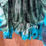 Women's Blue Colorful Tie Photo 3