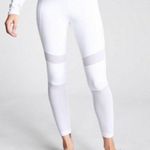 Athleta Meshblock Pocket Pura Tight White Size L Photo 3