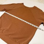 Mate the Label MATE Organic Cotton raglan sleeve Sweatshirt crewneck, color mocha, size M Photo 3