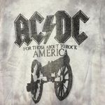 AcDc For Those About To Rock America Tie Dye Tshirt size Extra Small Photo 1