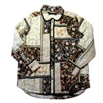 Anthropologie NWT  Cotton Patchwork Quilted Shirt Jacket XL $190 Photo 0