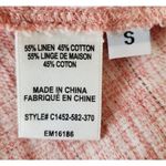 Cloth & Stone  Pink Linen Lightweight Tank Top‎ Small Photo 6