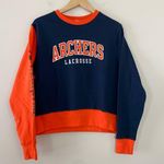 Champion  Archers Lacrosse Super Fan Pullover Crewneck Sweatshirt Size XL Photo 0
