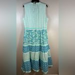 Cabana Life Rosemary Beach sleeveless tiered maxi dress SZ:XL Green Photo 3