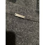 Elie Tahari Gray Open Front Long Sleeve Merino Wool Cardigan Pockets Size S Photo 3