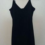 H&M Black Bodycon Mini Dress Rhinestone Straps Photo 0