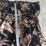 Black and Cream Ruffled Sweetheart Jumpsuit Size Small Photo 7