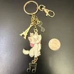 Disney The Aristocrats Marie Flair Cat Music Notes Bag Charm Key Ring Keychain Photo 5