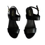 Kenneth Cole Reaction Women's Dee Two Band Slingback Sandals Black Size 8 Photo 1
