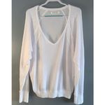 We The Free Free People Women's Santa Clara V-Neck Pullover Thermal Top Off-White Medium Photo 1