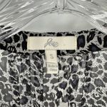 Joie  Silk Cheetah Print Long Sleeve Romper READ DESCRIPTION Photo 4