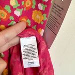 BP NWT by Nordstrom Pink Sally Retro Floral Mini Dress - Size: XL Photo 5