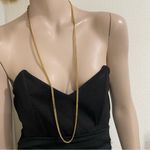 Monet Vintage Gold Plated Miami Cuban Link Vermeil 36-inch Long Necklace Photo 1