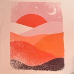 Wonderly 3/4 Sleeve Sunset Graphic T-Shirt {PETITE} Photo 3